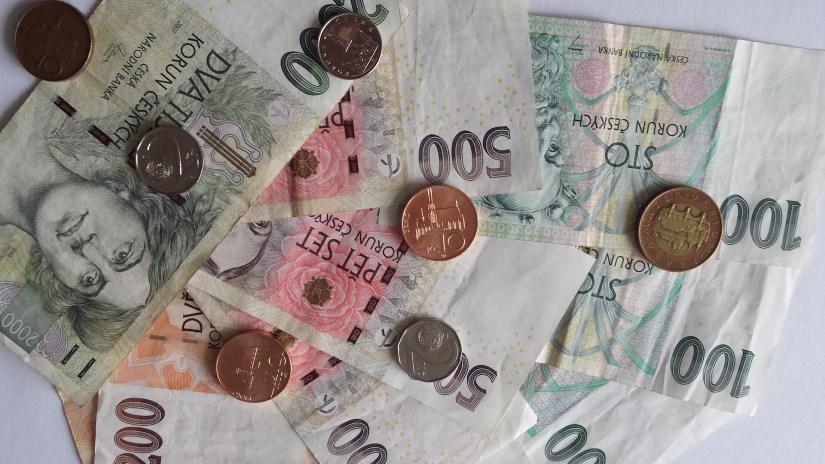 Coronas Checas. Cambiar dinero en Praga